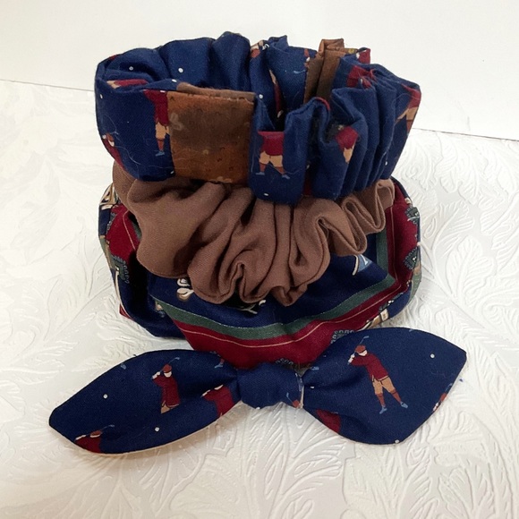 Hand Crafted Accessories - golf-themed hair accessory set 🏌️‍♀️